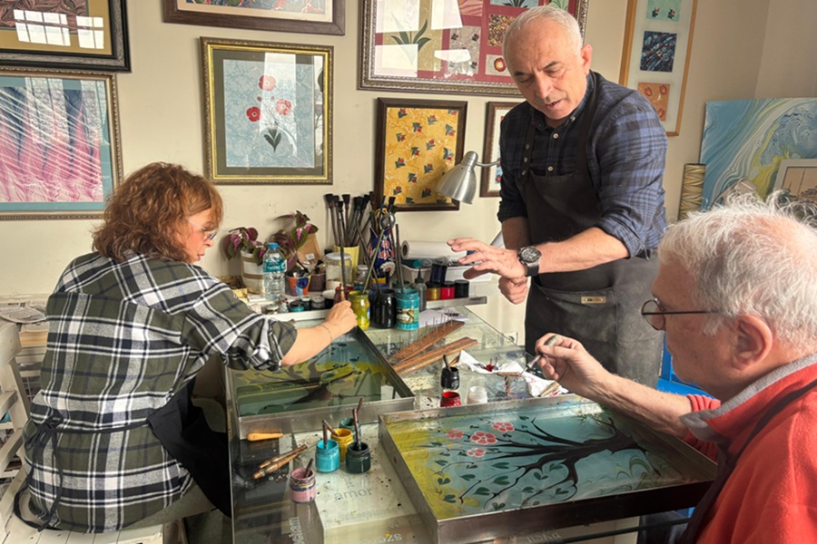 Ebru Marbling Workshop